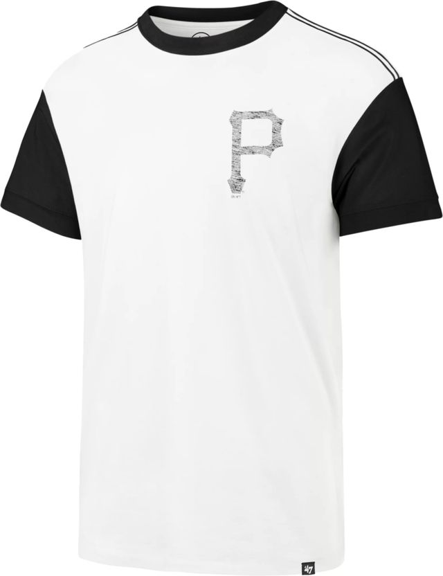 47 Brand Pittsburgh Pirates T-Shirt In White With Chest And Back Print for  Men