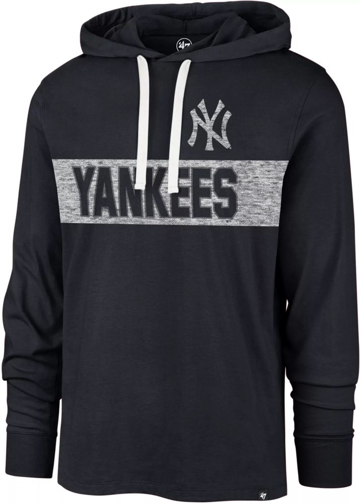 Men's '47 Navy New York Yankees Premier Nico Pullover Hoodie Size: Medium