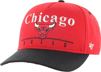 '47 Chicago Bulls Red Lunar Tubular Cleanup Adjustable Hat