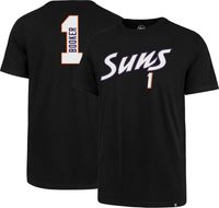 ‘47 Men's Phoenix Suns Devin Booker #1 Black Super Rival T-Shirt