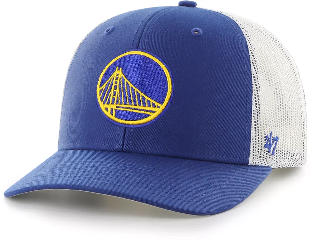 ‘47 Men's Golden State Warriors Royal Adjustable Trucker Hat