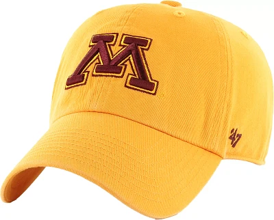 ‘47 Men's Minnesota Golden Gophers Gold Clean Up Adjustable Hat