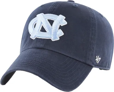 ‘47 Men's North Carolina Tar Heels Navy Clean Up Adjustable Hat