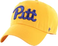 ‘47 Men's Pitt Panthers Gold Clean Up Adjustable Hat