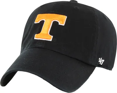 '47 Tennessee Volunteers Black Clean Up Adjustable Hat