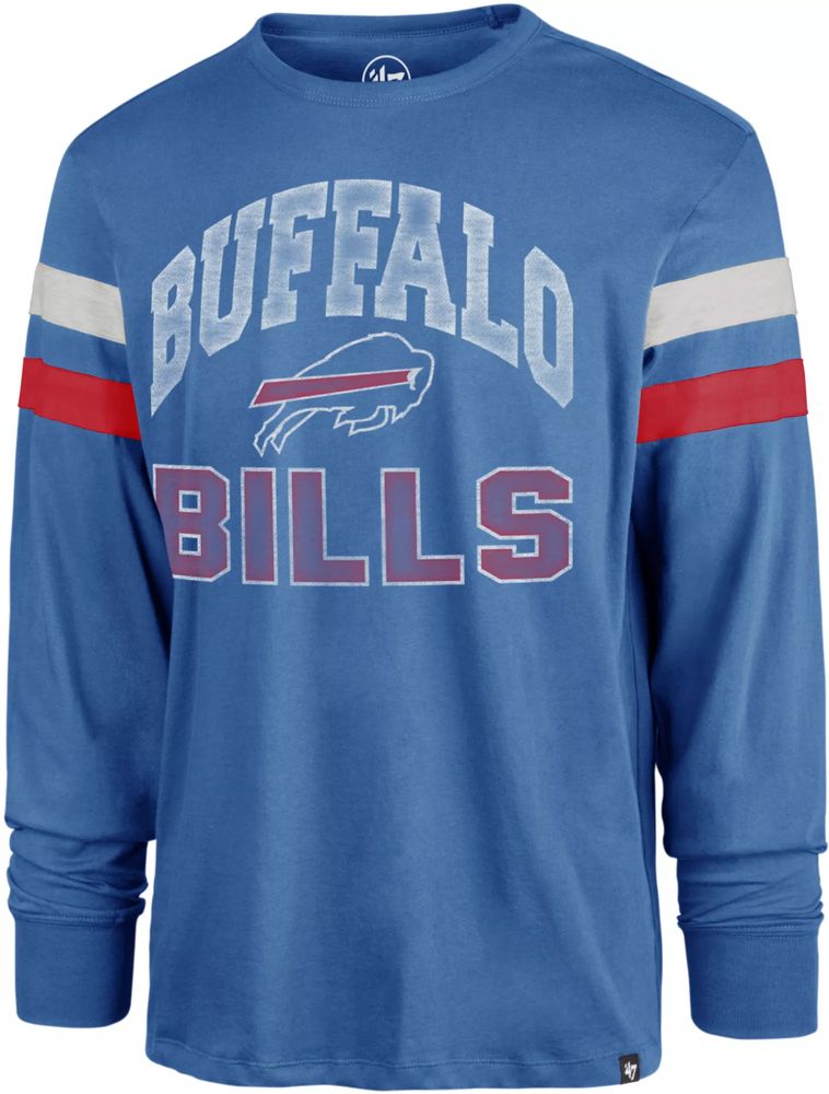 Dick's Sporting Goods '47 Men's Buffalo Bills Irving Franklin Blue Long  Sleeve T-Shirt