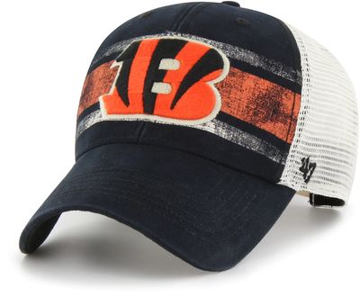 Vintage CINCINNATI BENGALS Hat Blue Cap Adjustable Broken Visor