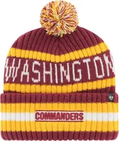 '47 Men's Washington Commanders Bering Cardinal Pom Top Knit Beanie