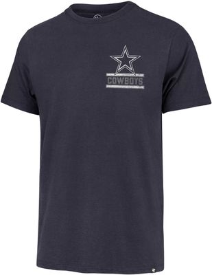 Men's '47 Navy Dallas Cowboys Franklin Long Sleeve T-Shirt