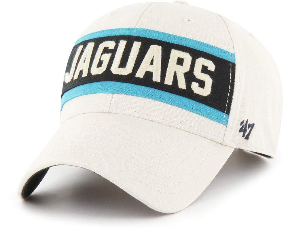 Dick's Sporting Goods '47 Men's Jacksonville Jaguars Crossroad MVP White  Adjustable Hat