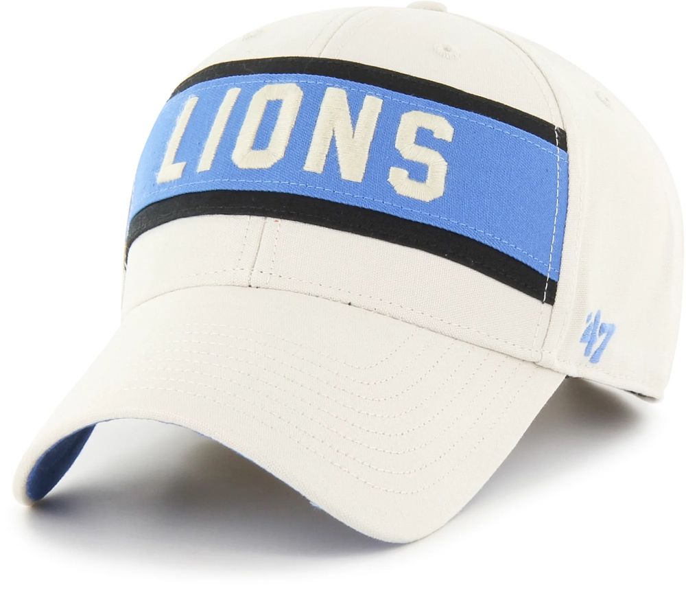 Dick's Sporting Goods '47 Men's Detroit Lions Crossroad MVP White  Adjustable Hat