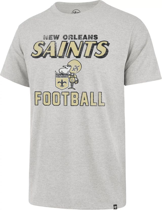 New Orleans Saints '47 Irving Long Sleeve T-Shirt - Black