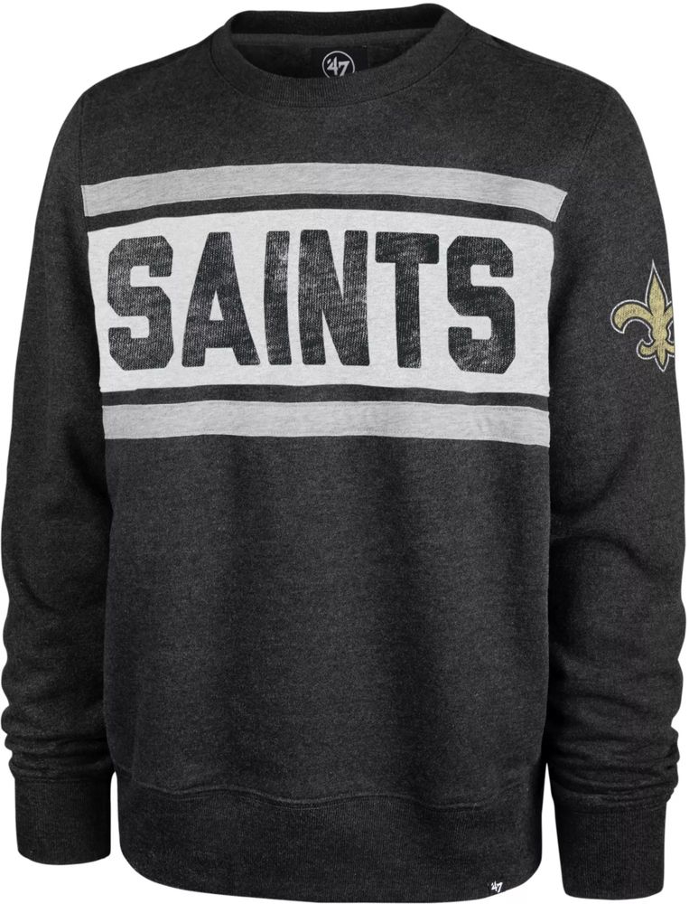 new orleans saints crew neck sweatshirt