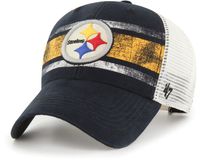 Dick's Sporting Goods '47 Men's Pittsburgh Steelers Interlude MVP Vintage  Black Adjustable Hat