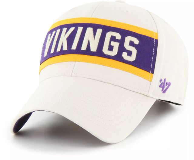 Dick's Sporting Goods '47 Men's Minnesota Vikings Esker Clean Up Black  Adjustable Hat