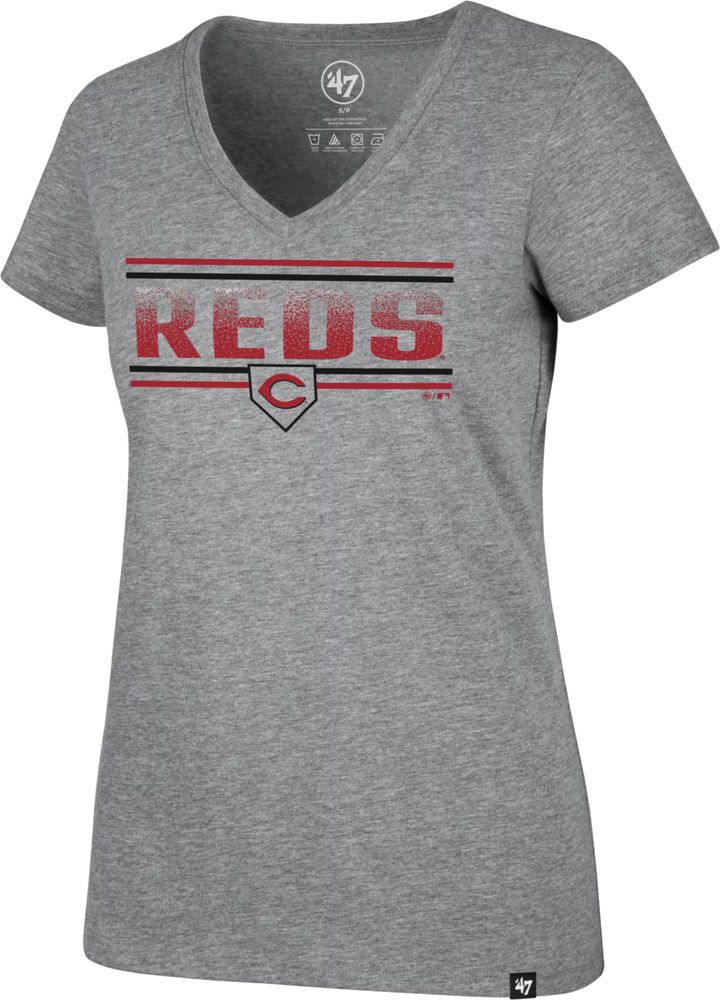 Cincinnati Reds Youth Repeat Logo T-Shirt - Gray