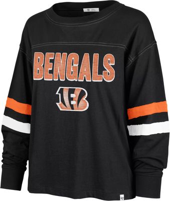 Women's Nike Orange/Black Cincinnati Bengals Top V-Neck T-Shirt