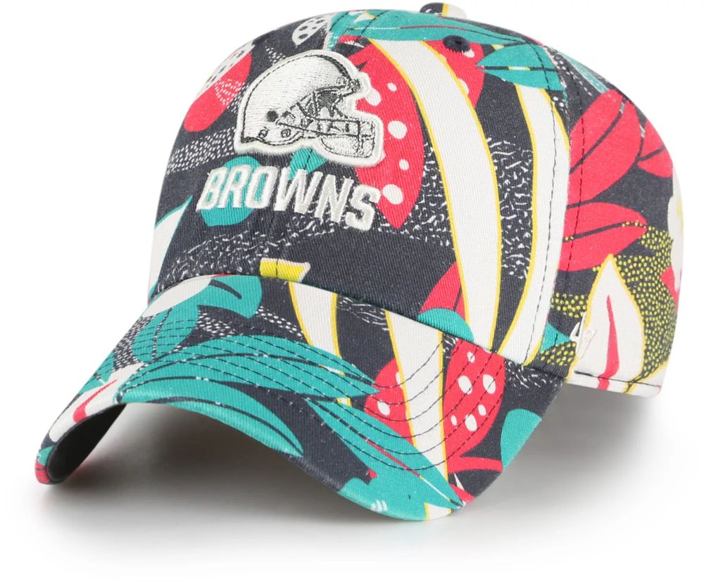 Women's '47 Cleveland Browns Plumeria Clean Up Adjustable Hat