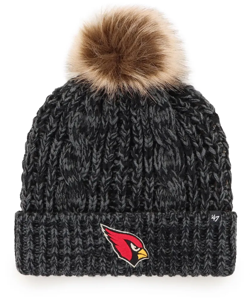 47 Women's Arizona Cardinals Meeko Black Cuffed Beanie