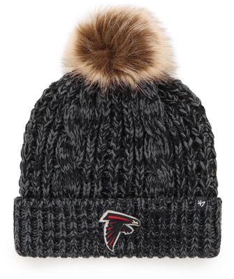 '47 Women's Atlanta Falcons Meeko Black Cuffed Knit Beanie