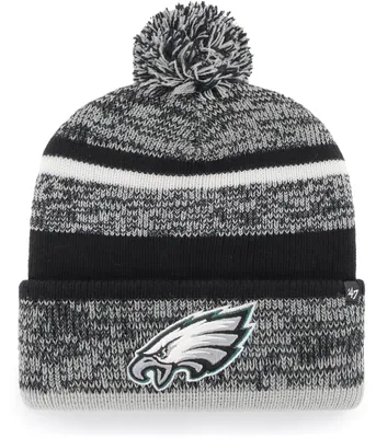 ''47 Women's Philadelphia Eagles Northward Cuffed Black Knit Beanie