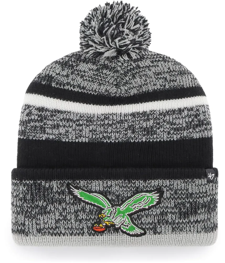 '47 Women's Philadelphia Eagles Northward Legacy Cuffed Black Beanie