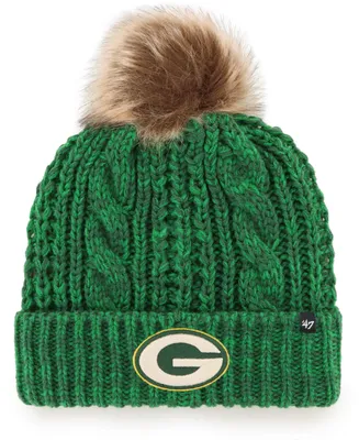 '47 Women's Green Bay Packers Meeko Green Cuffed Knit Beanie