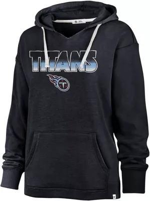 '47 Women's Tennessee Titans Color Rise Navy Pullover Hoodie