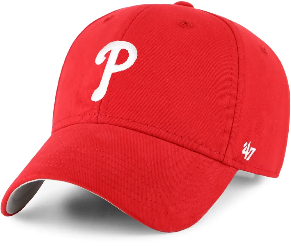 '47 Youth Philadelphia Phillies Red Basic MVP Adjustable Hat