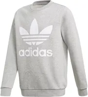 adidas Originals Girls' Adicolor Classic Crewneck Pullover Sweatshirt