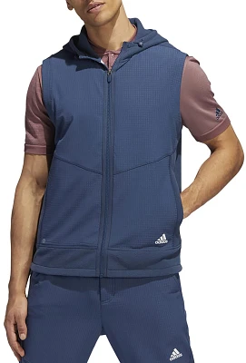 adidas Men's Statement Full Zip Hooded Golf Vest