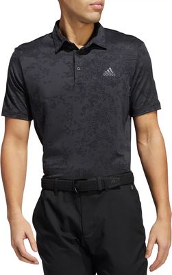adidas Men's Jacquard Golf Polo