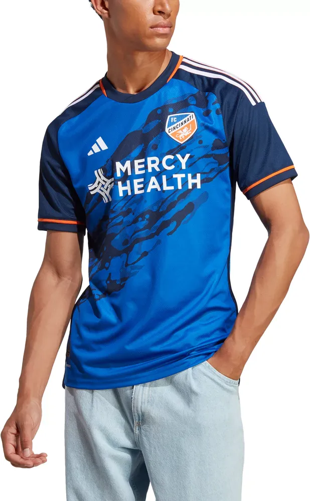 adidas FC Cincinnati 2023 Primary Authentic "River" Jersey