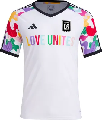 adidas Los Angeles FC 2023 Pride Prematch Jersey