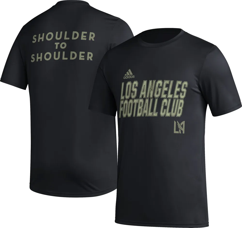 adidas Los Angeles FC 2023 Creator Black T-Shirt