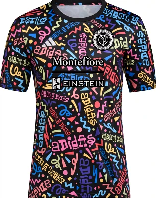 adidas 2023 Hispanic Heritage Month New York City FC Multicolor Prematch Jersey