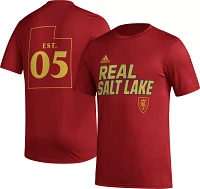 adidas Real Salt Lake 2023 Creator Red T-Shirt