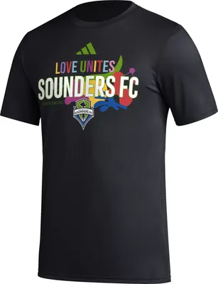 adidas Seattle Sounders 2023 Pride T-Shirt