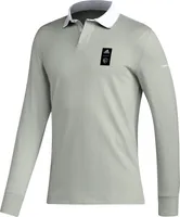 adidas Sporting Kansas City 2023 Silver Travel Long Sleeve Polo