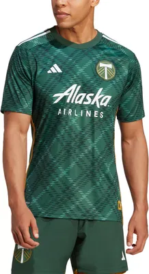 adidas Portland Timbers 2023 Primary Replica "Portland Plaid" Jersey