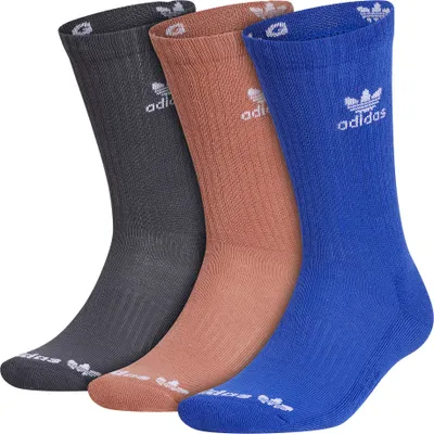 adidas Originals Men's Color Wash Crew Socks - 3 Pack