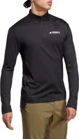 adidas Men's Terrex Multi Half-Zip Long-Sleeve T-Shirt