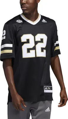 adidas Men's Georgia Tech Yellow Jackets Black Replica Jersey