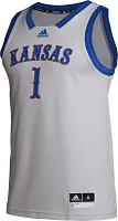 adidas Men's Kansas Jayhawks Grey Swingman Jersey