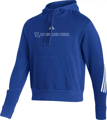 adidas Men's Louisiana Tech Bulldogs Blue Fashion Hoodie