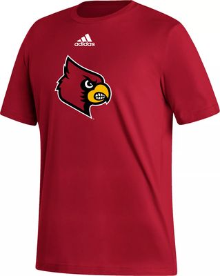 Men's Adidas #45 Red Louisville Cardinals Swingman Basketball Jersey