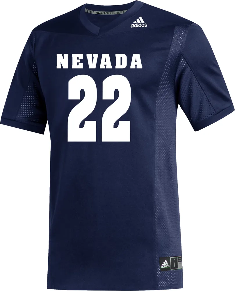 adidas Men's Nevada Wolf Pack Silver Replica Football Jersey