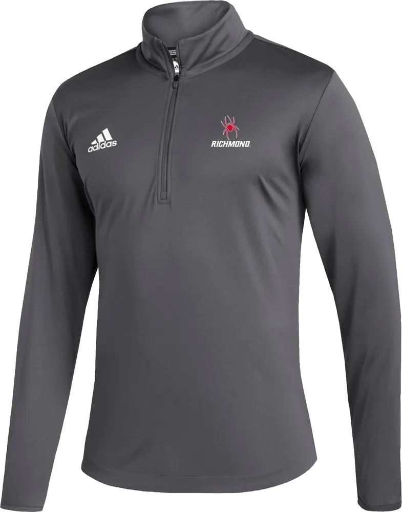 adidas Men's Richmond Spiders Grey Lights 1/4 Zip Jacket