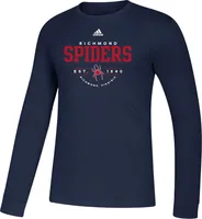 adidas Men's Richmond Spiders Navy Amplifier Longsleeve T-Shirt