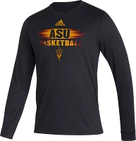 adidas Men's Arizona State Sun Devils Black Strategy Longsleeve T-Shirt